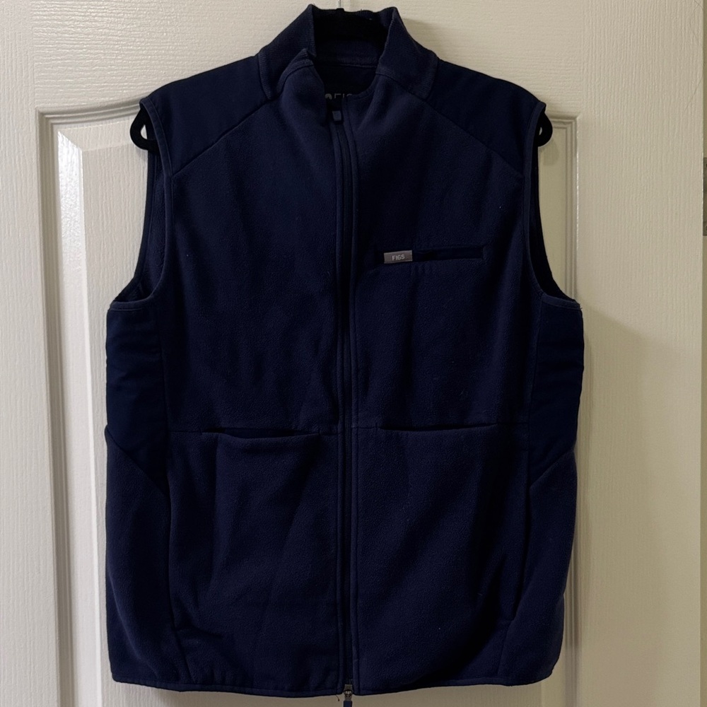 Figs Navy Blue On-Shift Vest